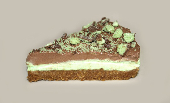 Gluten Free Mint Chocolate Cheesecake