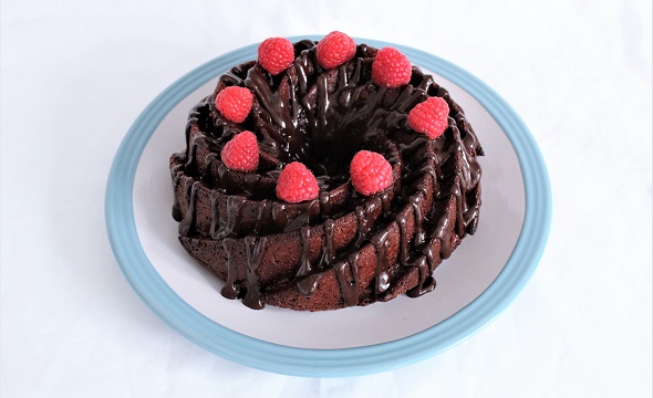 Vegan Chocolate Bundt Cake {Gluten-Free} | power hungry