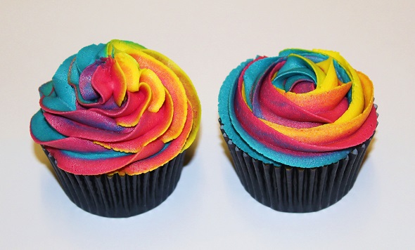 Rainbow Cupcake Tutorial