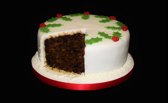Gluten Free Amaretto Christmas Cake