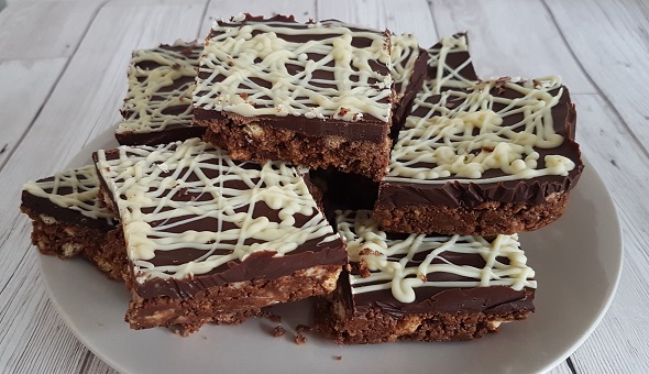 Triple Chocolate Tiffin